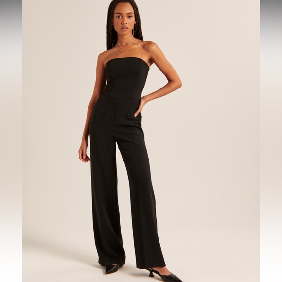 Strapless Jumpsuit - Picture 1 of 6